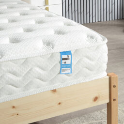 Home Treats Small Double Grey Ottoman Storage Bed Frame With Pocket Sprung Mattress - thumbnail 6