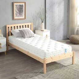 Home Treats Small Double Grey Ottoman Storage Bed Frame With Pocket Sprung Mattress - thumbnail 9