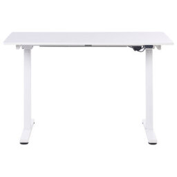 Beliani Electric Adjustable Standing Desk Grifton White 120 Cm 60 Cm - thumbnail 4