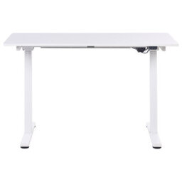 Beliani Electric Adjustable Standing Desk Grifton White 120 Cm 60 Cm - thumbnail 5
