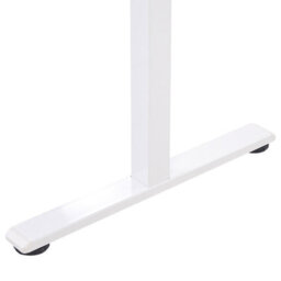 Beliani Electric Adjustable Standing Desk Grifton White 120 Cm 60 Cm - thumbnail 8