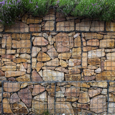 MonsterShop Gabion Baskets 100 X 95 X 30Cm 2 Pack - image 1