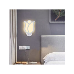 Modern Acrylic Wall Light Creative Flower Wall Lamp Led Wall Light Indoor Wall Sconce Warm White Minimalist Wall Lamp - thumbnail 5