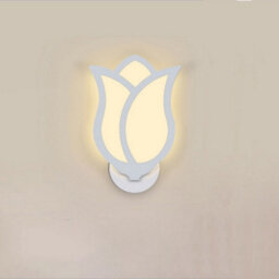 Modern Acrylic Wall Light Creative Flower Wall Lamp Led Wall Light Indoor Wall Sconce Warm White Minimalist Wall Lamp
