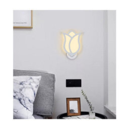 Modern Acrylic Wall Light Creative Flower Wall Lamp Led Wall Light Indoor Wall Sconce Warm White Minimalist Wall Lamp - thumbnail 4