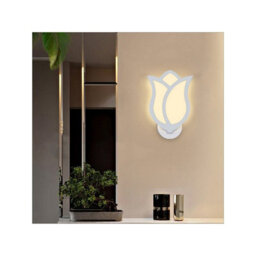 Modern Acrylic Wall Light Creative Flower Wall Lamp Led Wall Light Indoor Wall Sconce Warm White Minimalist Wall Lamp - thumbnail 3