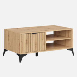 Heze Furniture Lammy Coffee Table With Storage - Artisan Oak - thumbnail 1