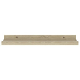 Berkfield Wall Shelves 2 Pcs Sonoma Oak 40X9X3 Cm - thumbnail 5