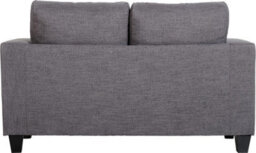 Seconique Tempo Two Seater Sofa In Grey Fabric Contemporary And Minimalist - thumbnail 4