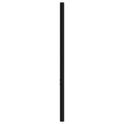 Berkfield Metal Headboard Black 150 Cm - thumbnail 4