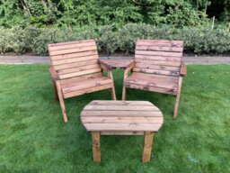 Charles Taylor Trading Charles Taylor Grand Twin Set Angled With Coffee Table - thumbnail 4