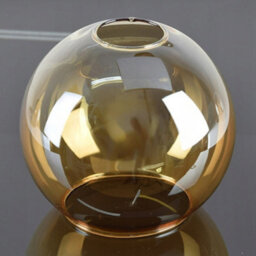 Luminosa Lighting Luminosa Tube Globe Pendant Ceiling Light Black, Smoky, Amber, Transparent Glass Shade 3X E27 - thumbnail 8