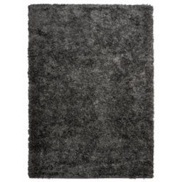 "Bravich Mixed Grey Thick Shaggy Rug - California - 60X230Cm (2'x7'8"")" - thumbnail 1