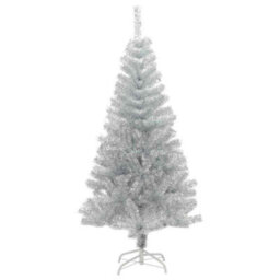 Vidaxl Christmas Tree Silver 120 Cm Pet - thumbnail 5