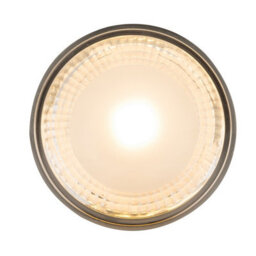 Luminosa Lighting Luminosa Serena Surface Mounted Downlight Nickel Matt Clear Glass Shade Led 3000K - thumbnail 3