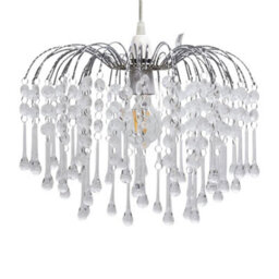 First Choice Lighting Skye - Cascading Jewelled Pendant Shade - thumbnail 1