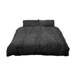 Living And Home Set Of 3 Single Size Faux Mink Fleece Bedding Duvet Cover With 2 Pillowcases Warm And Soft Suitable For Winter - thumbnail 2