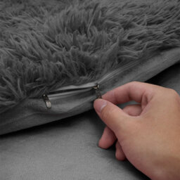 Living And Home Set Of 3 Single Size Faux Mink Fleece Bedding Duvet Cover With 2 Pillowcases Warm And Soft Suitable For Winter - thumbnail 8