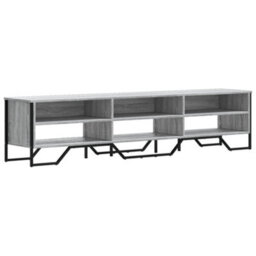 Berkfield Modern Tv Cabinet Grey Sonoma 180X34X41 Cm Engineered Wood - thumbnail 1