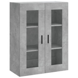 Berkfield Highboard Concrete Grey 69.5X34X180 Cm Engineered Wood - thumbnail 5