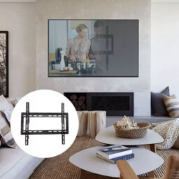 Tv Wall Bracket For 26To 55Screens, Ultra-Slim Tv Bracket With Spirit Level, Flat To Wall Mount. - thumbnail 3