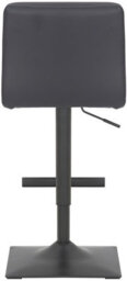 Lamboro Luscious Kitchen Bar Stool, Matt Black Footrest, Adjustable Swivel Gas Lift, Breakfast Bar & Home Barstool, Charcoal Grey - thumbnail 5