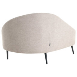 Beliani Right-Hand Chaise Longue Valreas Fabric Taupe - thumbnail 5