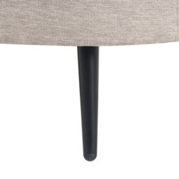 Beliani Right-Hand Chaise Longue Valreas Fabric Taupe - thumbnail 6