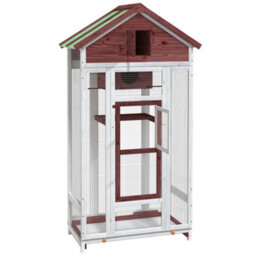 Walplus Bird House Mocha 91.5X53X170 Cm Solid Wood Pine - thumbnail 4