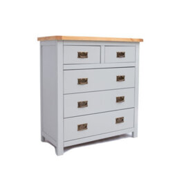 Cabinet Bits Argenta 5 Drawer Chest Of Drawers Bras Drop Handle - thumbnail 2