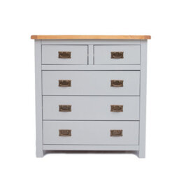 Cabinet Bits Argenta 5 Drawer Chest Of Drawers Bras Drop Handle - thumbnail 1