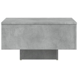 Vidaxl Coffee Table Concrete Grey 60X60X31.5 Cm Engineered Wood Coffee Tables - thumbnail 5
