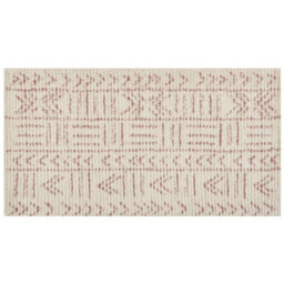 Beliani Rug Edirne Beige 80 X 150 Cm Cotton - thumbnail 1
