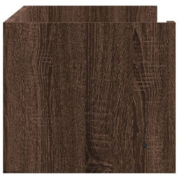 Berkfield Wall Shelf Brown Oak 100X35X30.5 Cm Engineered Wood - thumbnail 5