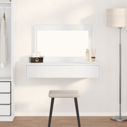 Walplus Wall Hanging Dressing Table White 100X40X70 Cm