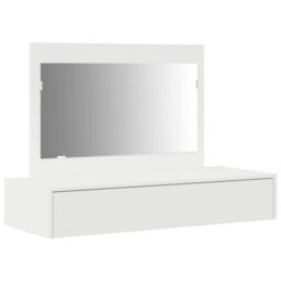 Walplus Wall Hanging Dressing Table White 100X40X70 Cm - thumbnail 2