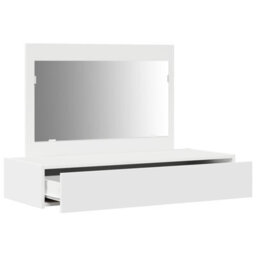 Walplus Wall Hanging Dressing Table White 100X40X70 Cm - thumbnail 5