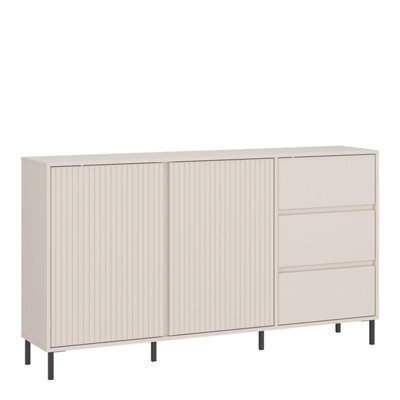 Furniture To Go Avenale Sideboard 2 Door 3 Drawer In Cashmere - image 1