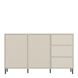 Furniture To Go Avenale Sideboard 2 Door 3 Drawer In Cashmere - thumbnail 2