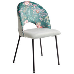 Beliani Set Of 2 Dining Chairs Covelo Velvet Mint Green - thumbnail 4