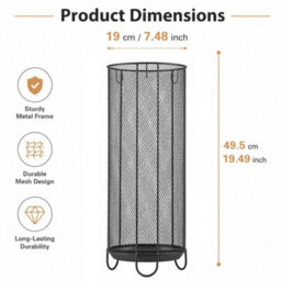 Metal Mesh Umbrella Holder For Entryway - thumbnail 2