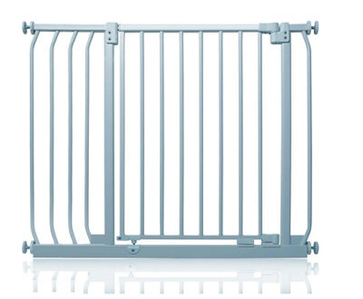 Safetots Elite Pressure Safety Gate, 89Cm - 98Cm, Matt Grey, Pressure Fit Stair Gate - image 1