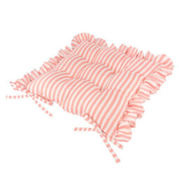 Wylder Millie Ruffle 2 Pack Indoor/outdoor Seat Pads, Pink, 43 X 43Cm - thumbnail 3