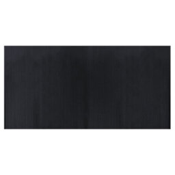 Berkfield Modern Rug Rectangular Black 100X200 Cm Bamboo