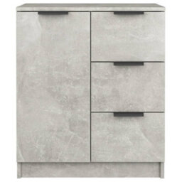 Vidaxl Sideboards 2 Pcs Concrete Grey 60X30X70 Cm Engineered Wood - thumbnail 6