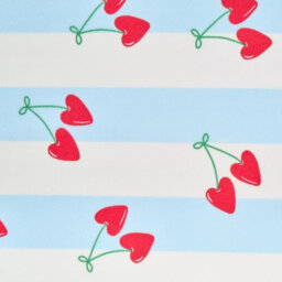 Ohs Heart Cherries Beach Towel With Bag Quick Dry Absorbent Travel Spa - thumbnail 6