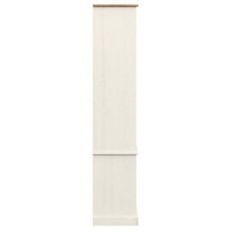 Berkfield Bookcase Vigo White 85X35X170 Cm Solid Wood Pine - thumbnail 6