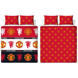 MAN UNITED Manchester United Patch Double Rotary Duvet - thumbnail 1