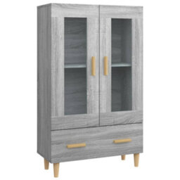 Berkfield Highboard Grey Sonoma 70X31X115 Cm Engineered Wood - thumbnail 2