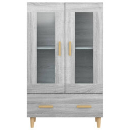 Berkfield Highboard Grey Sonoma 70X31X115 Cm Engineered Wood - thumbnail 5